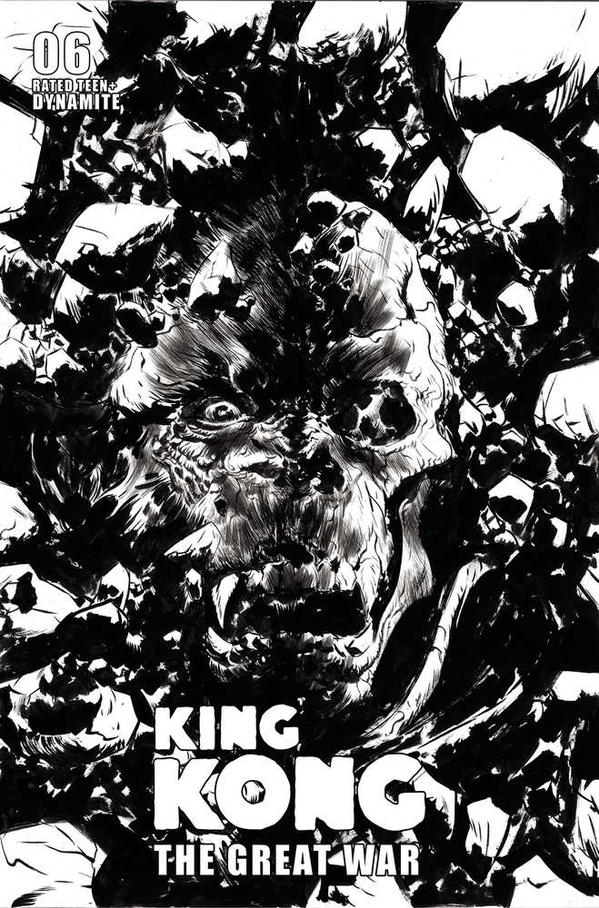 Kong Great War #6 Cover D 10 Copy Variant Edition Lee Line Art