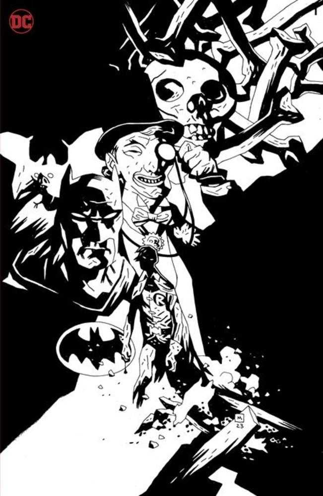 From The DC Vault Death In The Family Robin Lives #1 Cover C 1 in 25 Mike Mignola Black & White Virgin Card Stock Variant