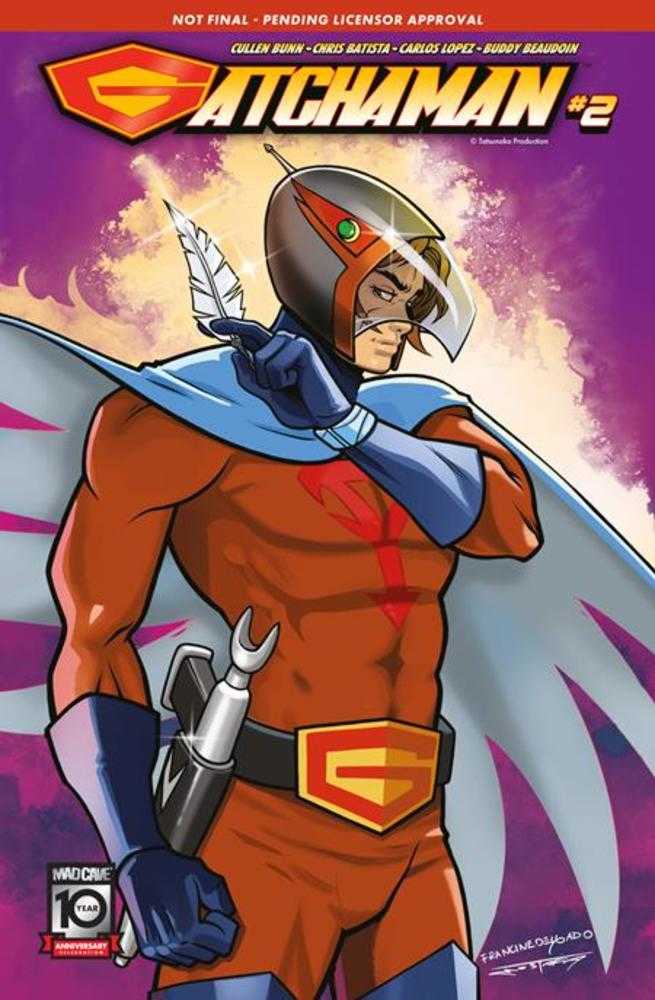Gatchaman #2 Cover C 1 in 10 Francine Delgado Joe The Condor Variant