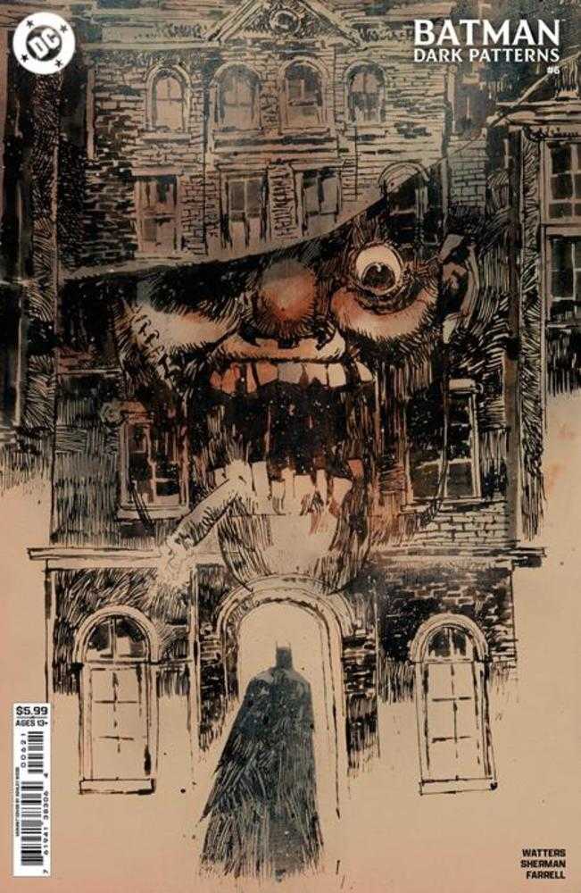 Batman Dark Patterns #6 (Of 12) Cover B Ashley Wood Card Stock Variant