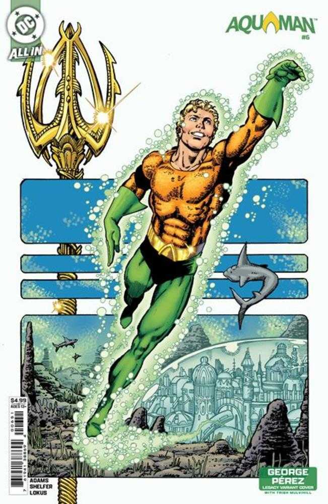 Aquamanaページ Aquaman #6 Cover D George Perez Legacy Card Stock Variant