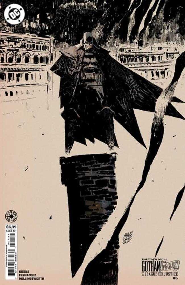 Batman Gotham By Gaslight A League For Justice #5 (Of 6) Cover B Ashley Wood Card Stock Variant