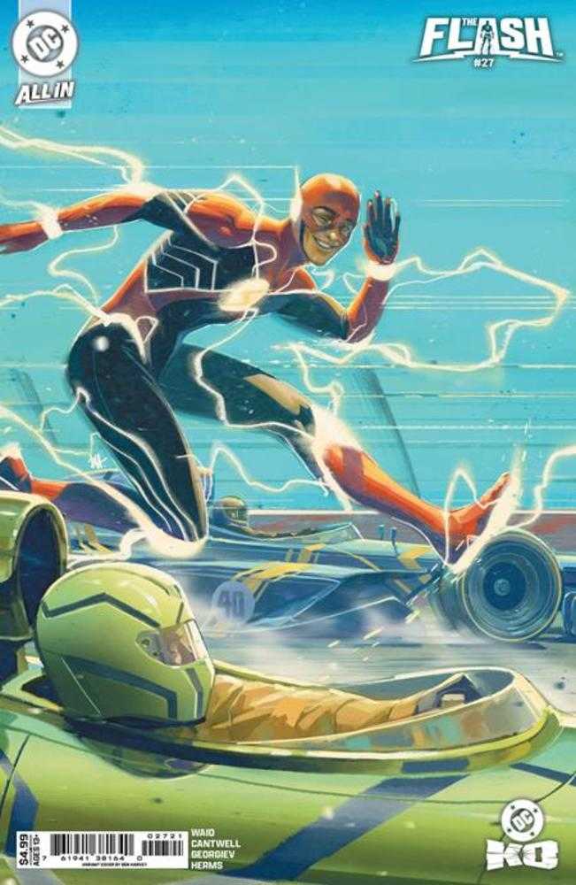 Flash #27 Cover B Ben Harvey Card Stock Variant (DC K.O.)