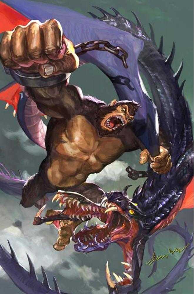 Escape From Skull Island #1 (Of 4) Cover G Sunghan Yune Full Art Variant