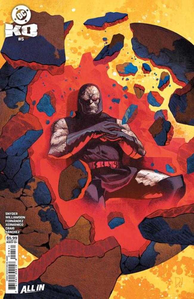 DC K.O. #5 (Of 5) Cover C Mike Del Mundo Card Stock Variant