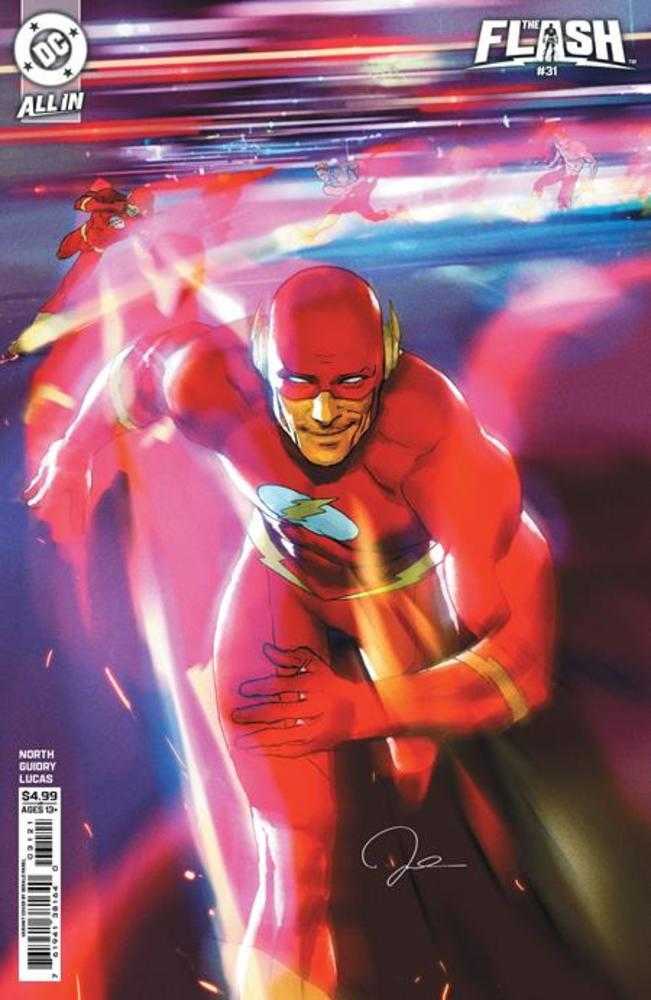 Flash #31 Cover B Gerald Parel Card Stock Variant