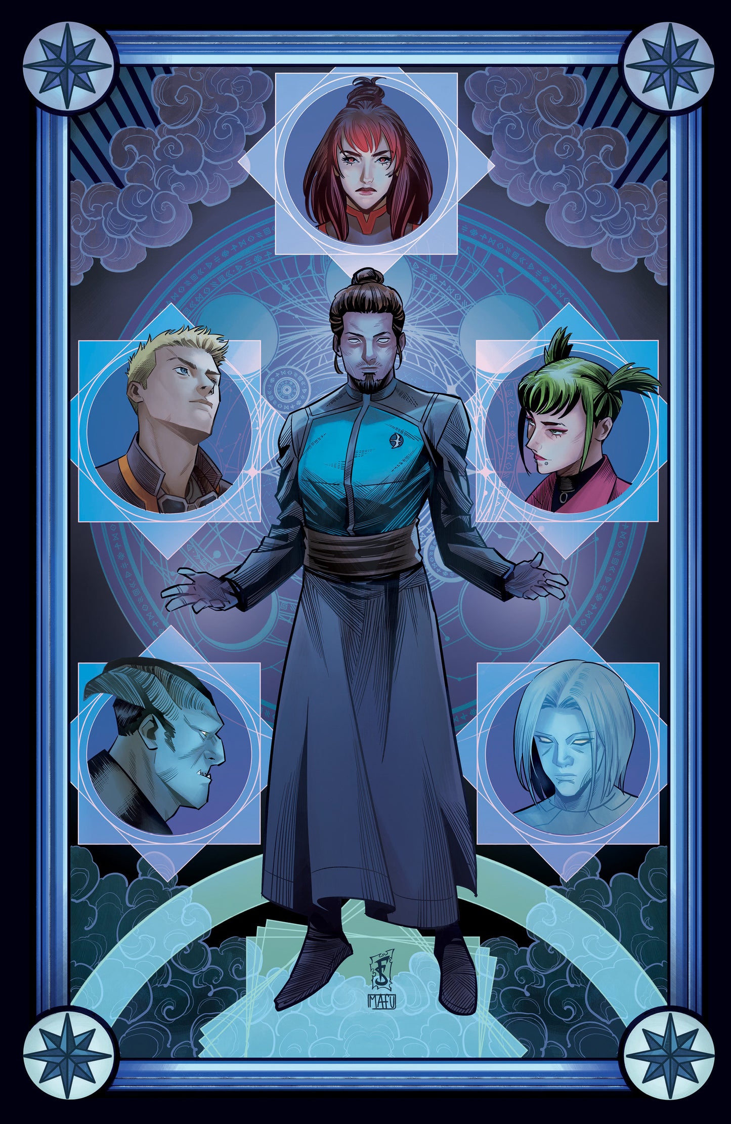 Valiant Beyond: All New Harbinger #8 Risen #2 Variant B (Sabbatini Tarot Variant)