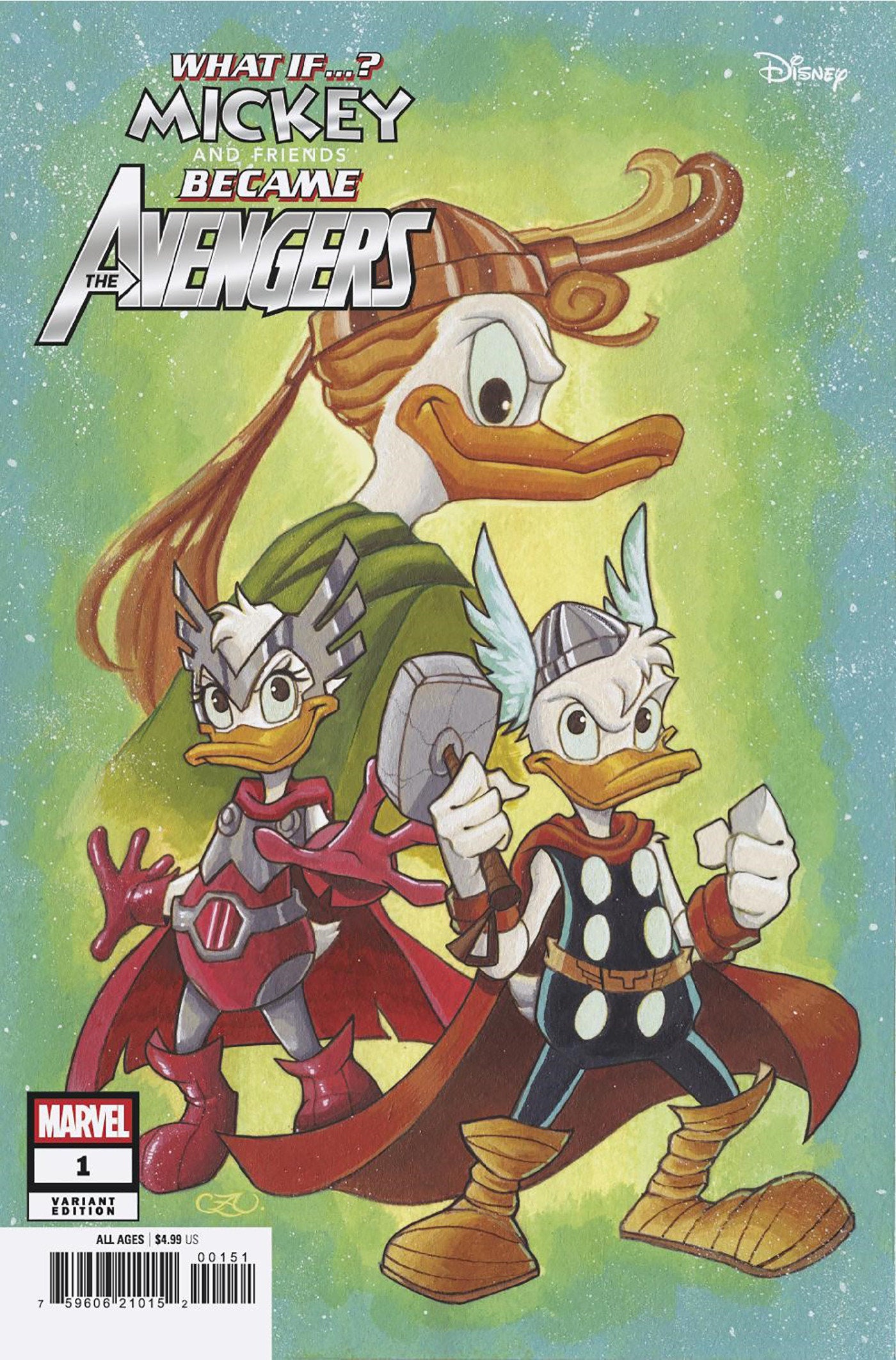 What If Mickey & Friends Became Avengers #1 Zullo Variant