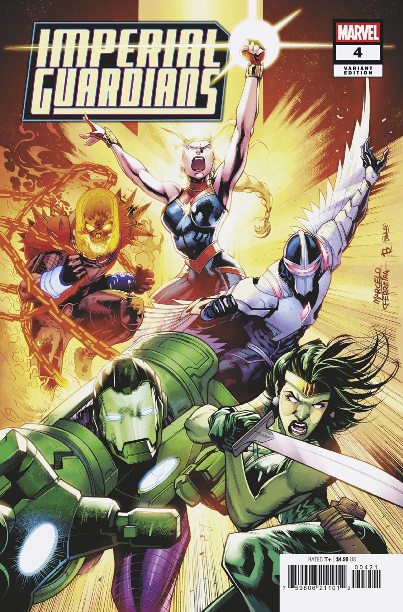 Imperial Guardians #4 Marcelo Ferreira Variant