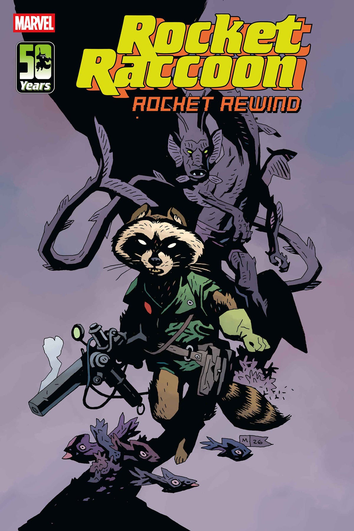 Rocket Raccoon: Rocket Rewind #1 Mike Mignola Variant