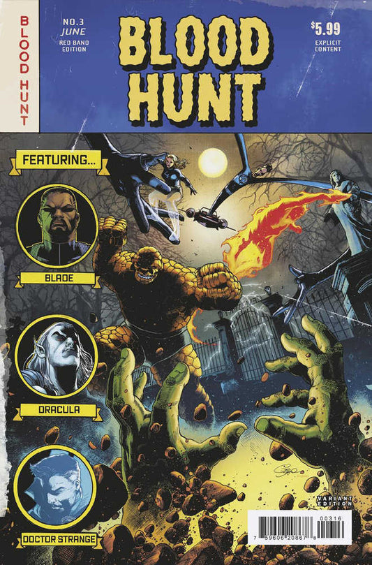 Blood Hunt: Red Band #3 Carlos Magno Bloody Homage Variant [Bh]