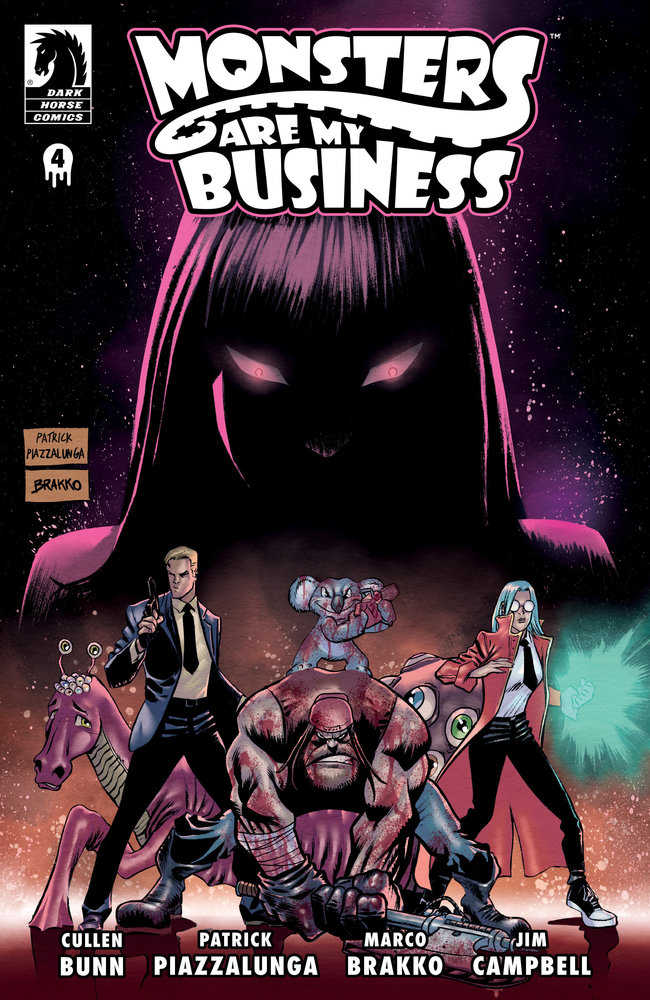 Monsters Are My Business (And Business Is Bloody) #4 (Cover A) (Patrick Piazzalunga)