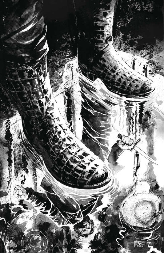Crocodile Black #3 (Of 5) Cover D Unlockable Hardman (Mature)