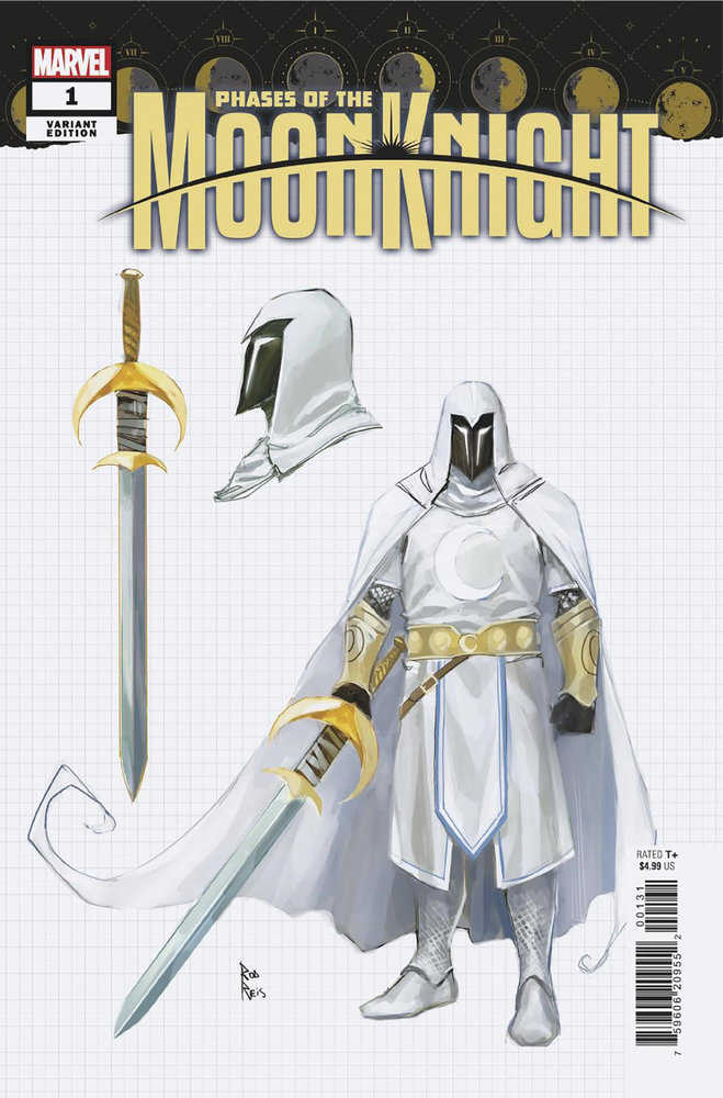 Phases Of The Moon Knight #1 Rod Reis Design Variant