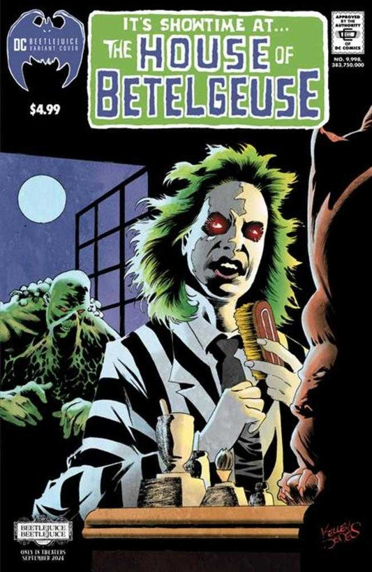 House Of Secrets #92 Facsimile Edition (2024) Cover D Kelley Jones Beetlejuice Card Stock Variant