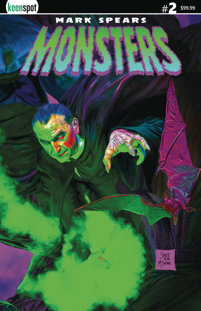 Mark Spears Monsters #2 Cover G Metal Cover