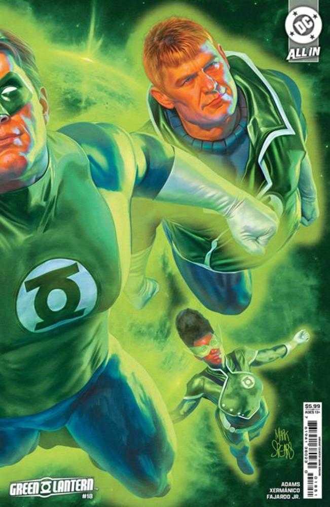 Green Lantern #18 Cover C Mark Spears Connecting Card Stock Variant