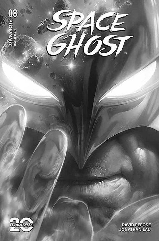 Space Ghost #8 Cover O 7 Copy Foc Variant Edition Mattina Black & White