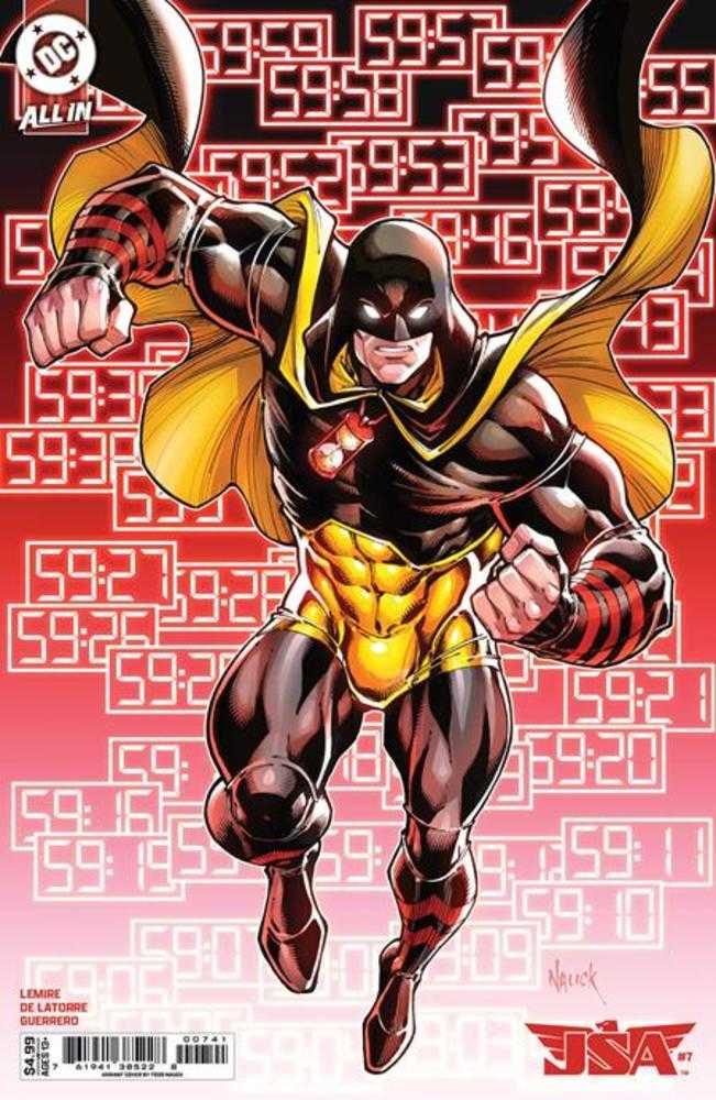 JSA #7 Cover D Todd Nauck Card Stock Variant