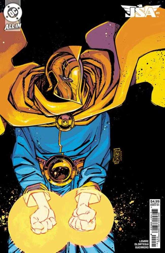 JSA #9 Cover B Jorge Corona Card Stock Variant
