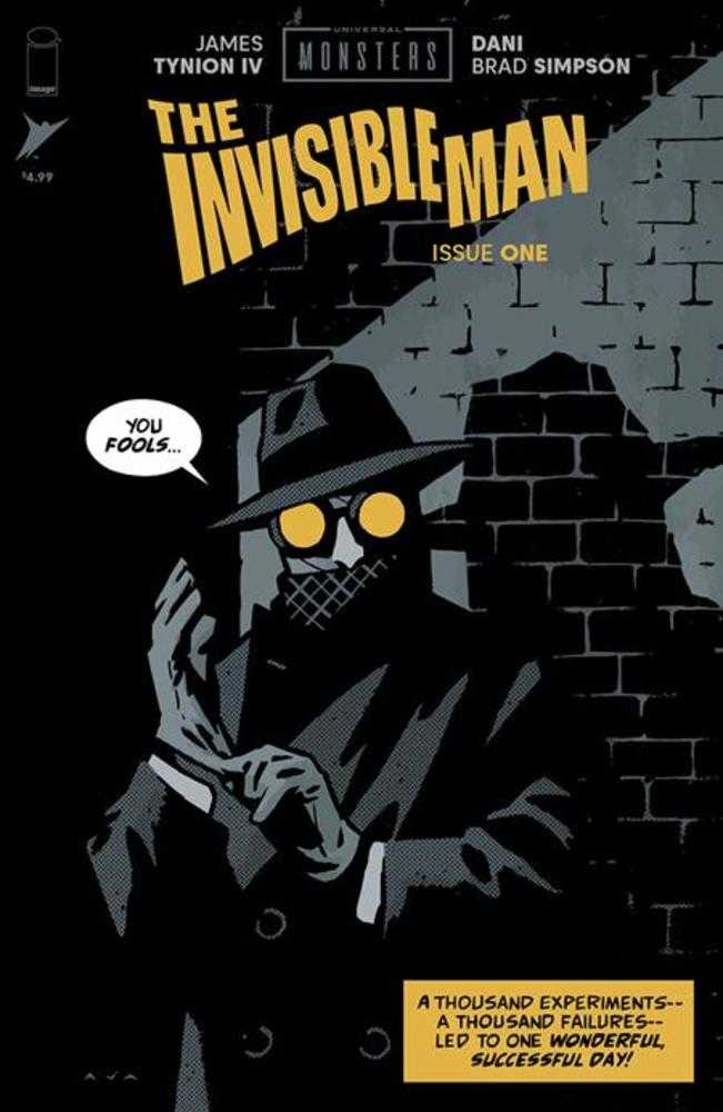 Universal Monsters The Invisible Man #1 (Of 4) Cover C 1 in 10 David Aja Pulp Variant