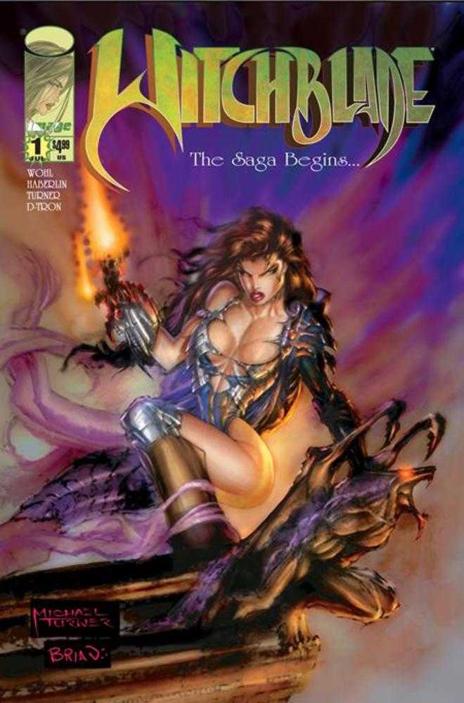 Witchblade #1 Facsimile Edition Cover B Michael Turner Foil Variant (Mature)