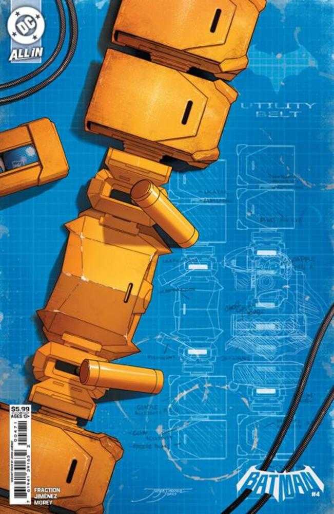 Batman #4 Cover E Jorge Jimenez Bat Gadget Card Stock Variant