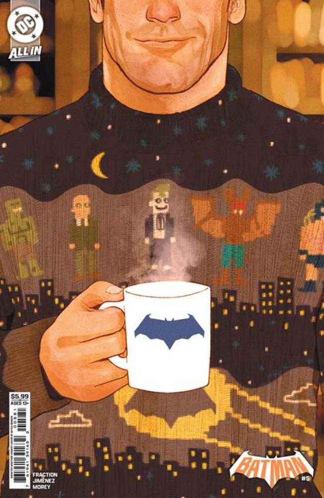 Batman #5 Cover F Mitch Gerads Sweater Weather Card Stock Variant