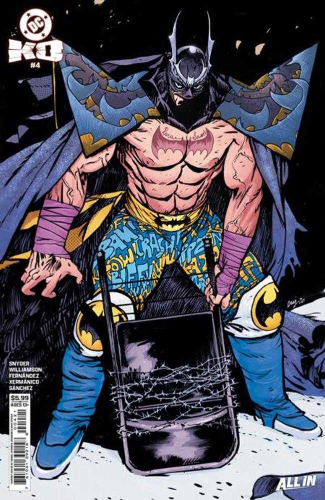 DC K.O. #4 (Of 5) Cover B Daniel Warren Johnson Card Stock Variant