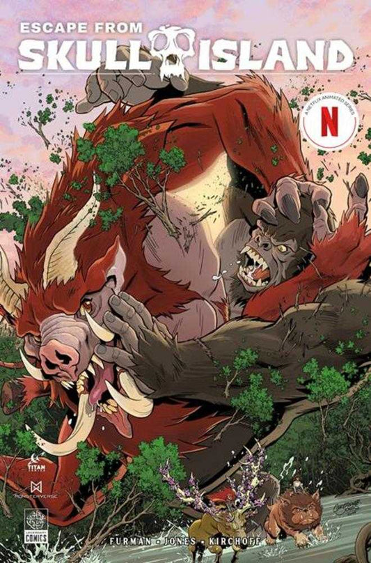Escape From Skull Island #2 (Of 4) Cover B Christopher Jones Variant
