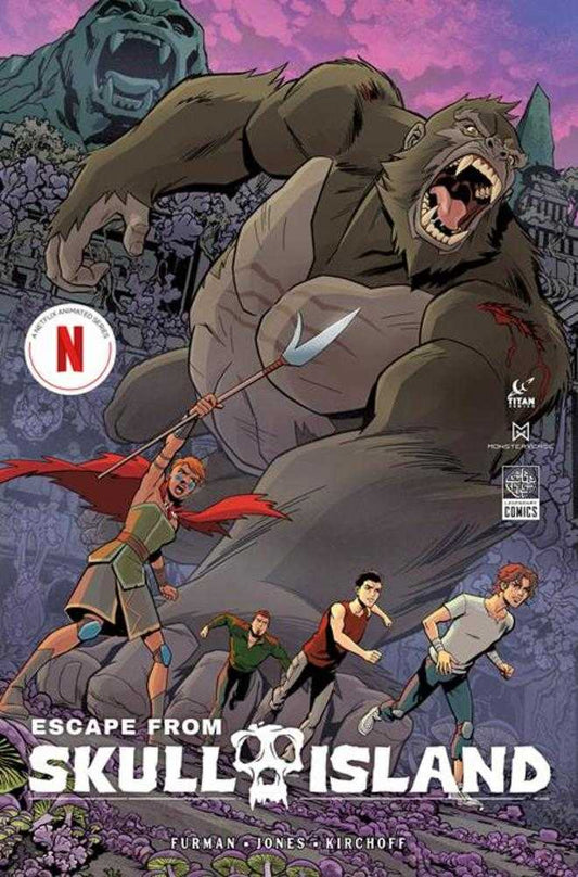 Escape From Skull Island #3 Cover B Christopher Jones Variant