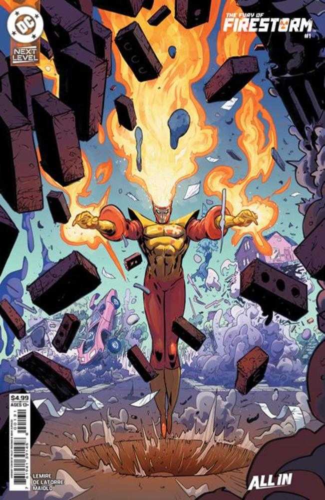 Fury Of Firestorm #1 (Of 6) Cover B Riley Rossmo Card Stock Variant