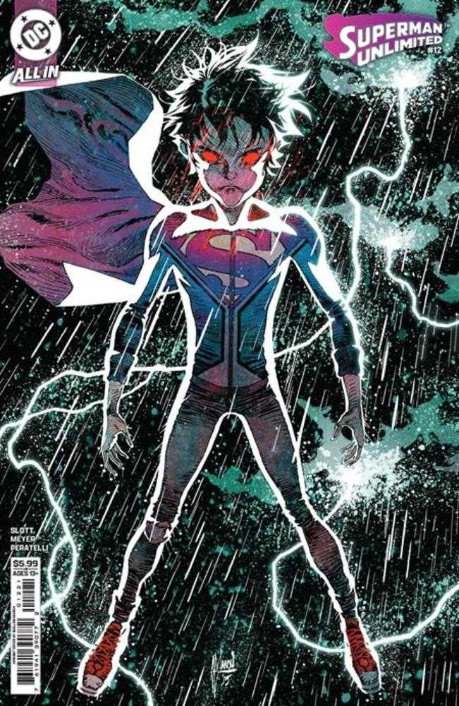 Superman Unlimited #12 Cover B Guillem March Card Stock Variant (The Reign Of The Superboys)
