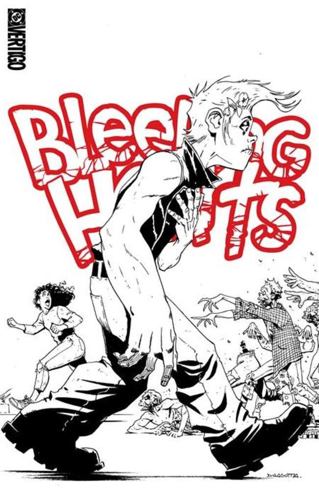 Bleeding Hearts #1 2nd Print Cover B Nick Dragotta Card Stock Variant (Mature)
