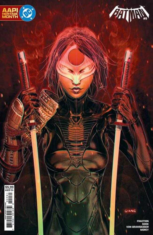 Batman #9 Cover G John Giang Aapi Heritage Month Card Stock Variant