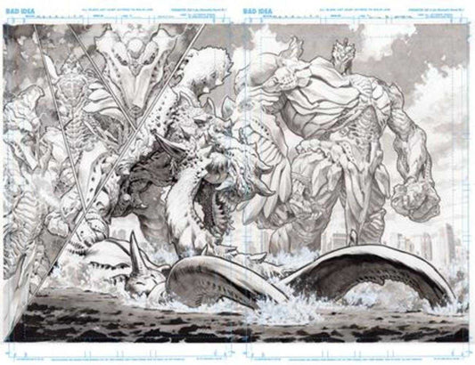 Olympus Saga Megalith #1 (Of 4) Cover D Lewis Larosa Original Art Edition 1 Variant