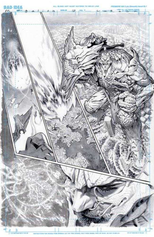 Olympus Saga Megalith #1 (Of 4) Cover E Lewis Larosa Original Art Edition 2 Variant