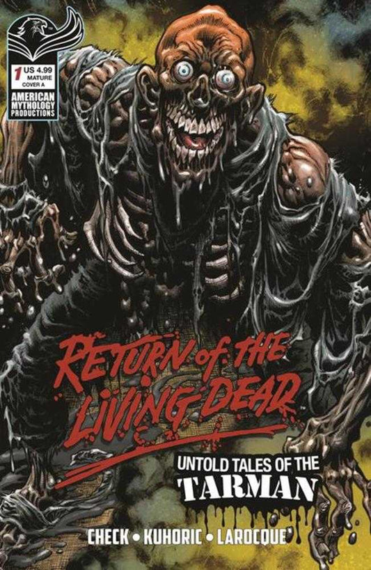 Return Living Dead Untold Tales Of Tarman #1 Cover A Kyle Hotz (Mature)  Previously Solicted Thru Diamond