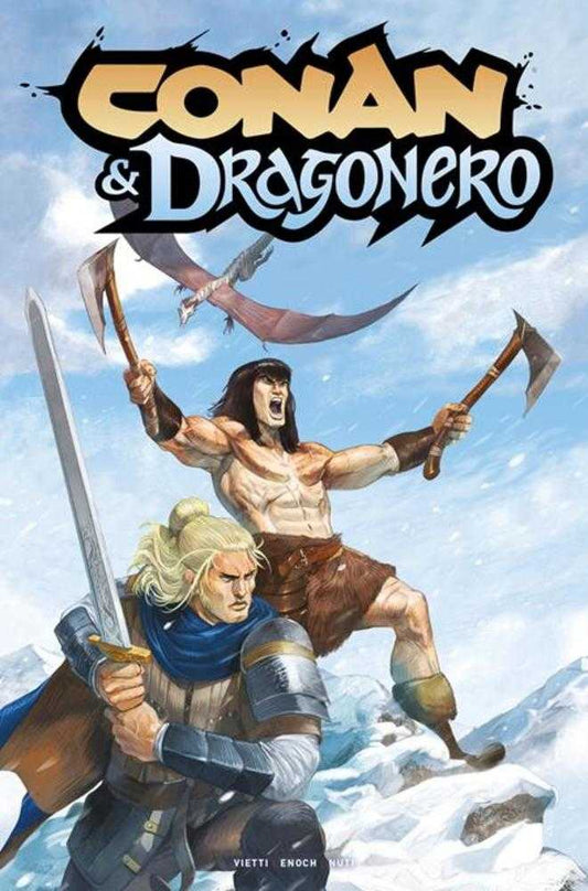 Conan And Dragonero #3 (Of 7) Cover B Lorenzo Nuti Variant (Mature)