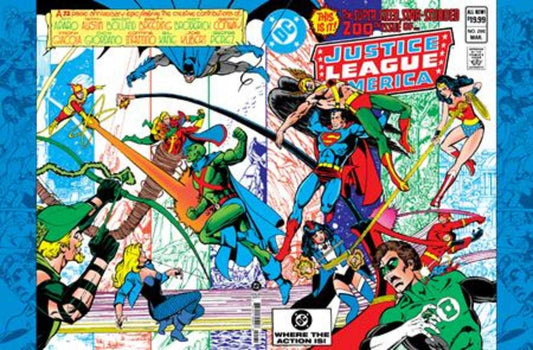 Justice League Of America #200 Facsimile Edition Cover C George Perez Foil Variant