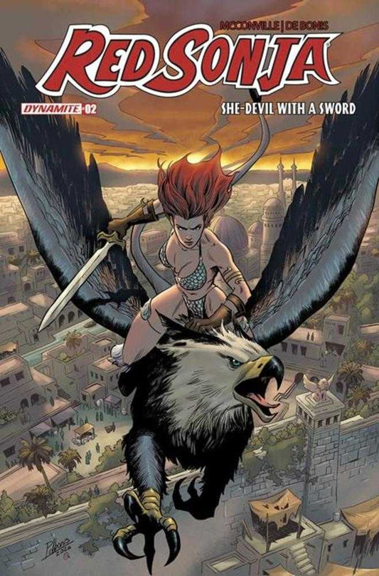 Red Sonja She Devil With A Sword #2 Cover P Pablo De Bonis Absolute Homage Variant