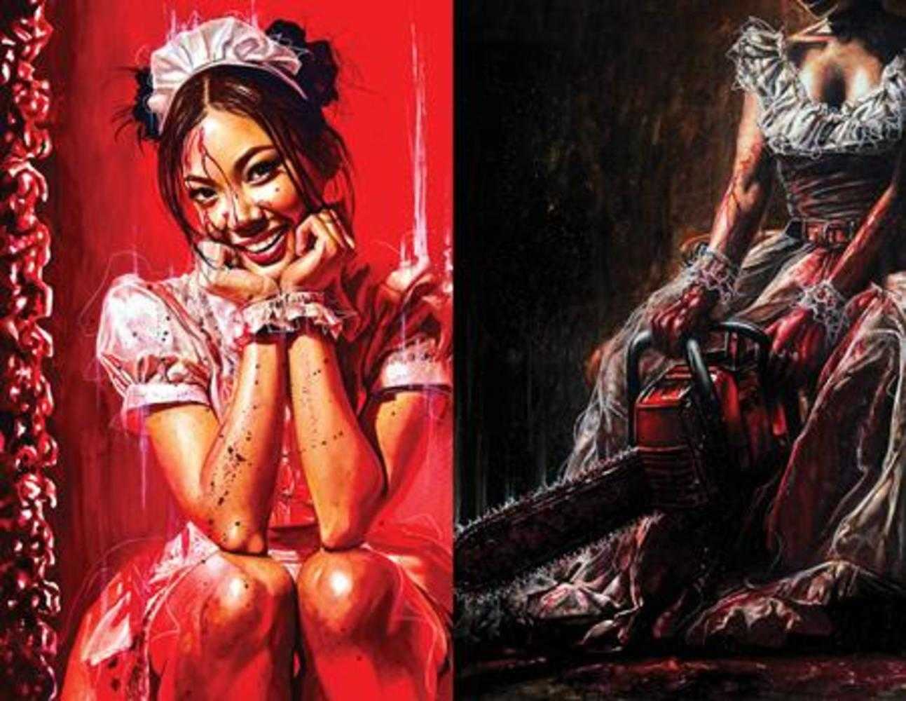 Maid Cafe #4 Cover D Naomi Griffin Holofoil Flip Variant