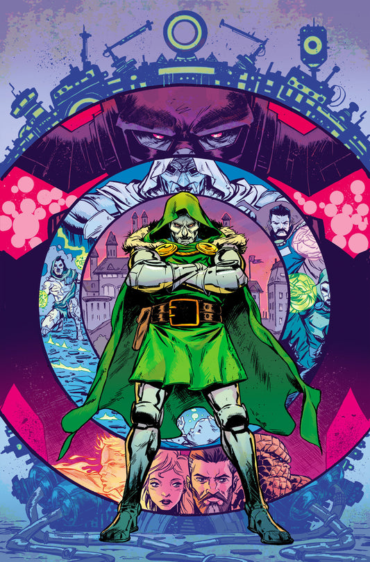 Doom #1 Sanford Greene Ratio Virgin 2nd Print Variant