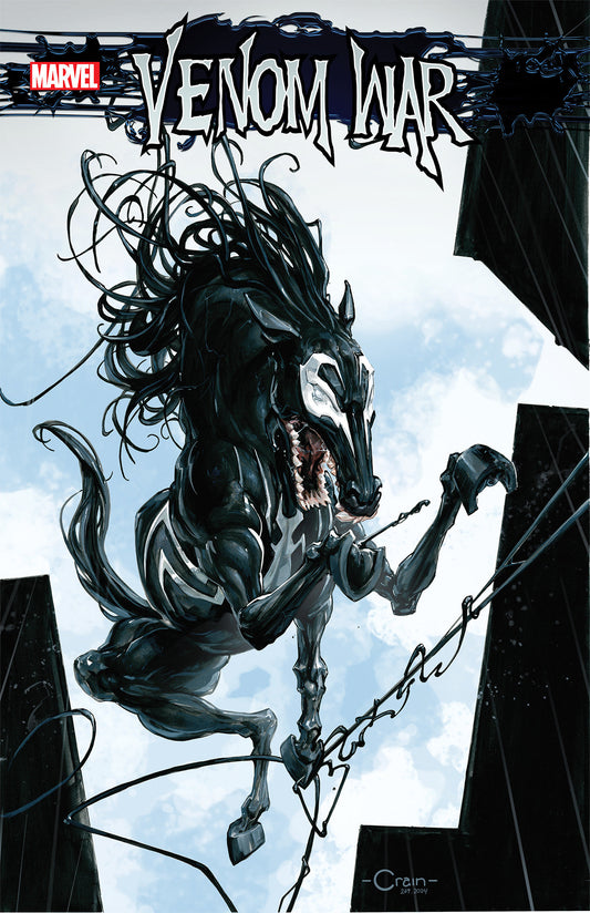 Venom War #5 (Of 5) Clayton Crain Venom Horse Variant