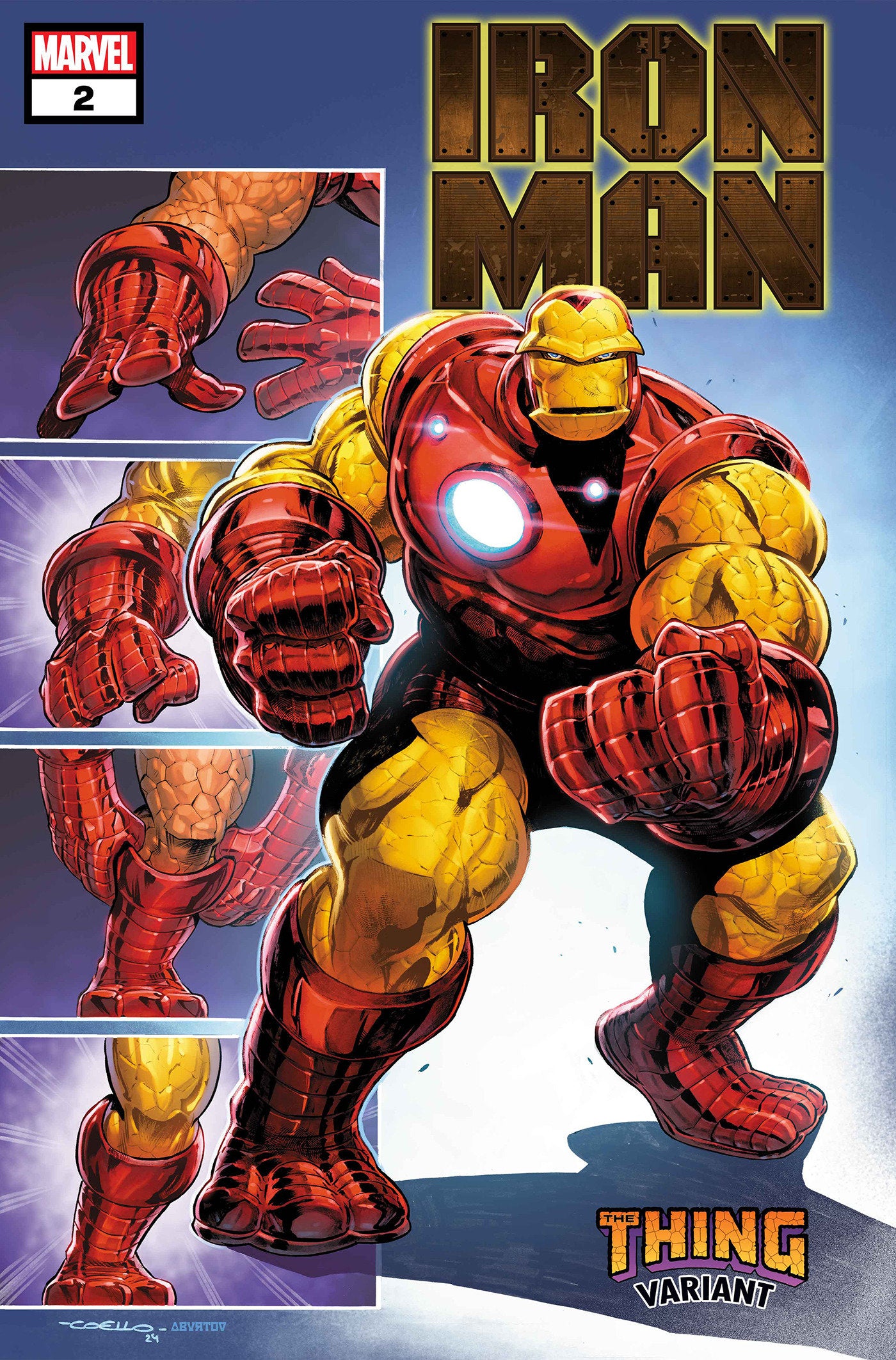 Iron Man #2 Iban Coello The Thing Variant