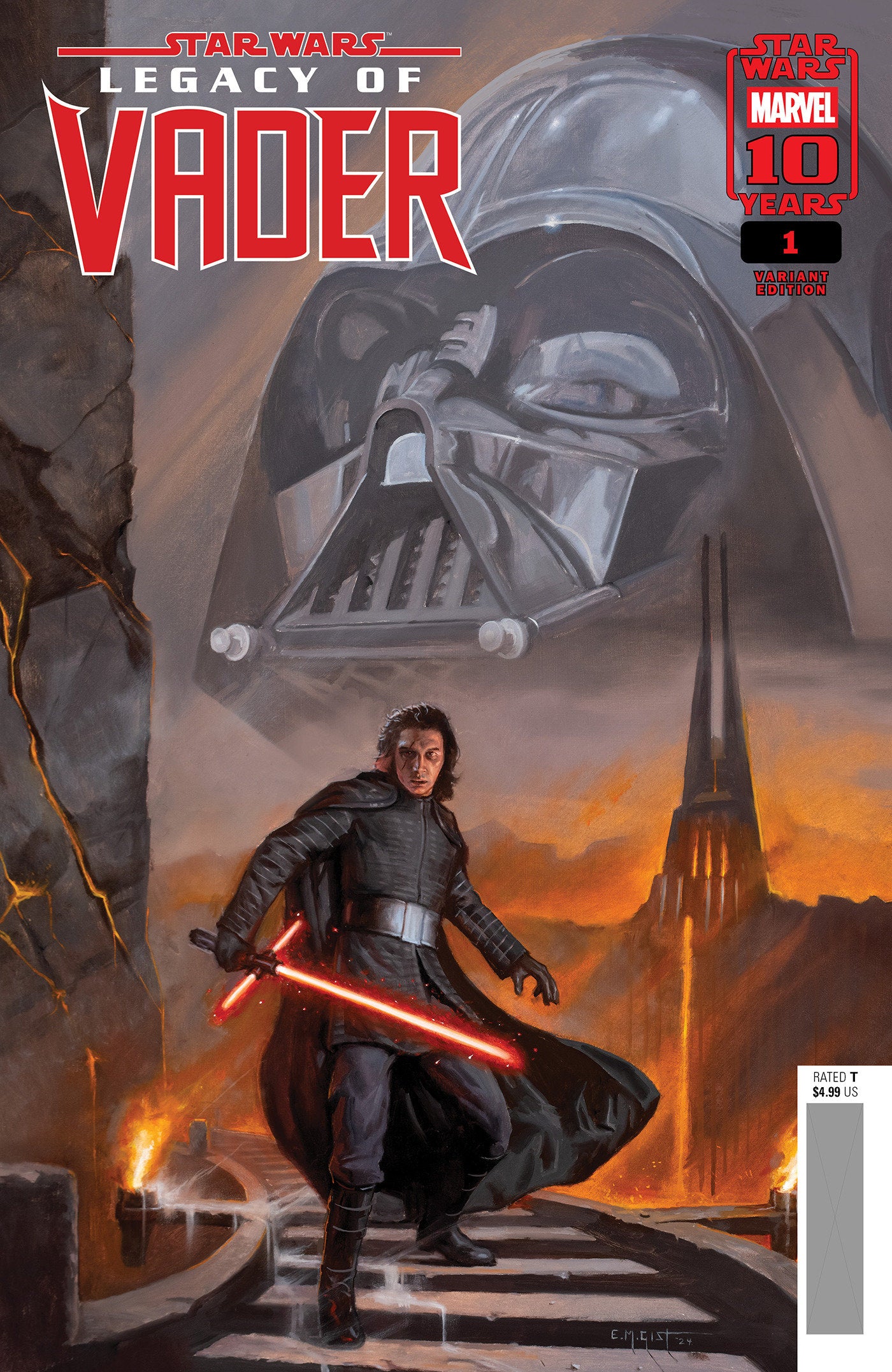 Star Wars: Legacy Of Vader #1 E.M. Gist Variant