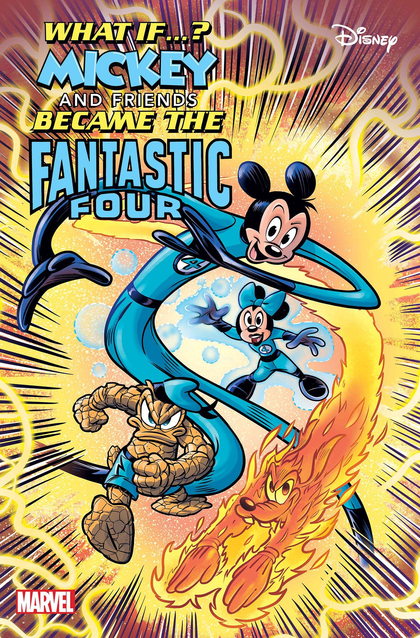 Marvel & Disney: What If...? Mickey & Friends Became The Fantastic Four #1