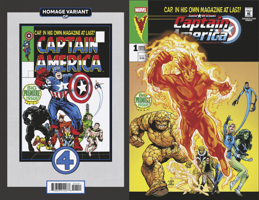 Sam Wilson Captain America #1 (Of 5) Cory Smith Homage Variant