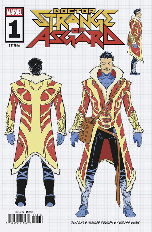 Doctor Strange Of Asgard #1 (Of 5) 10 Copy Variant Edition Shaw Design