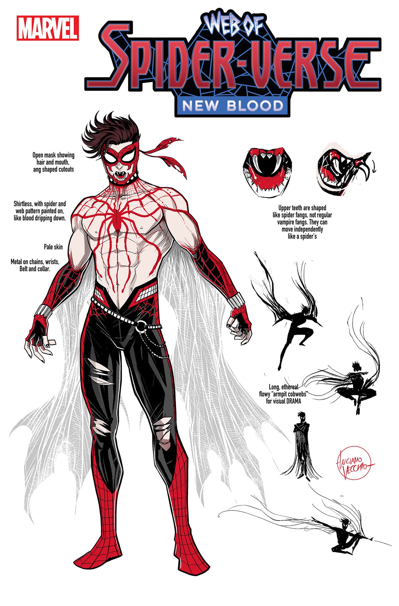 Web Of Spider-Verse New Blood #1 10 Copy Variant Edition Vecchio Design